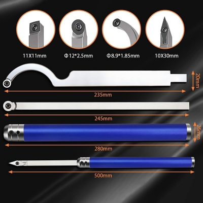 Фото: Токарные инструменты по дереву Nancy, 8 шт-3 Токарные инструменты по дереву Nancy, 8 шт-3