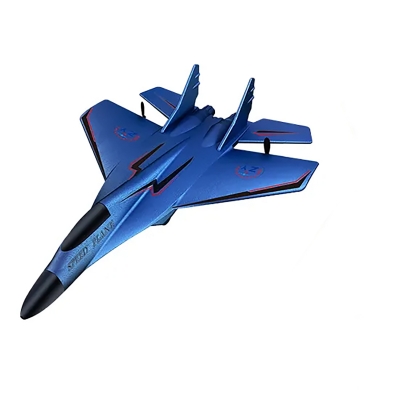 Фото: Радиоуправляемый самолет синий Good pilot с пультом управления-1 Радиоуправляемый самолет синий Good pilot с пультом управления-1