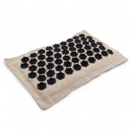Массажная акупунктурная подушка (квадратная) EcoRelax, черный