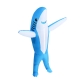 Фото: Надувной карнавальный костюм Акула, голубой (детский), рост 120-150см FZ1758AS Надувной карнавальный костюм Акула, голубой (детский), рост 120-150см FZ1758AS